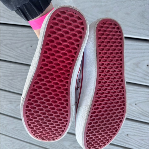 In-N-Out Burger Slip On Sneakers White Red Palm Print Size 7 men/8.5 women main image 6